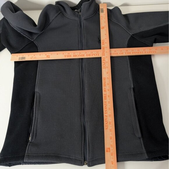 Spyder Core Sweater Foremost Jacket Mens Size XL Black Fleece Lined Heavy - Picture 15 of 16